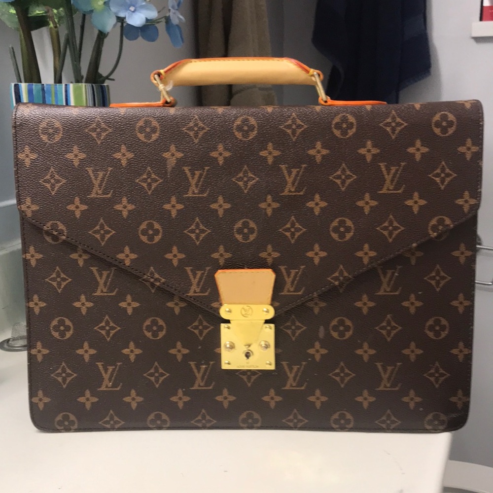 LOUIS VUITTON Monogram Briefcase
